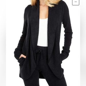 EUC Barefoot Dreams Cozychic Lite Circle Cardigan